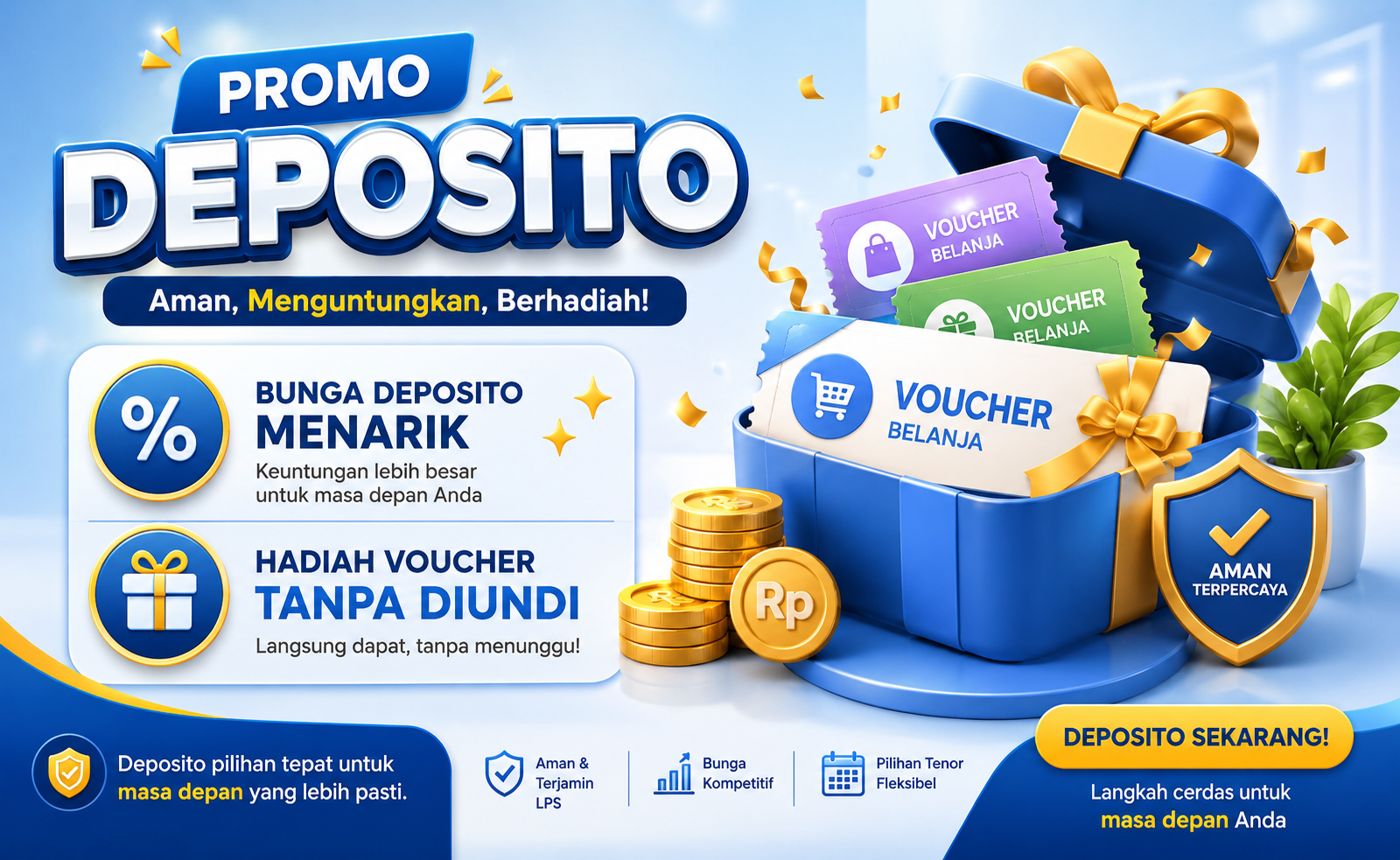 Deposito Aman dan Berhadiah