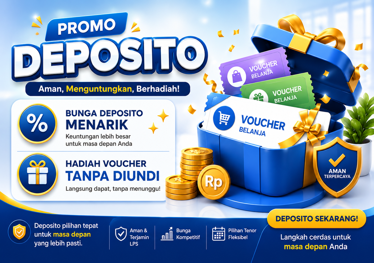 Deposito Aman dan Berhadiah